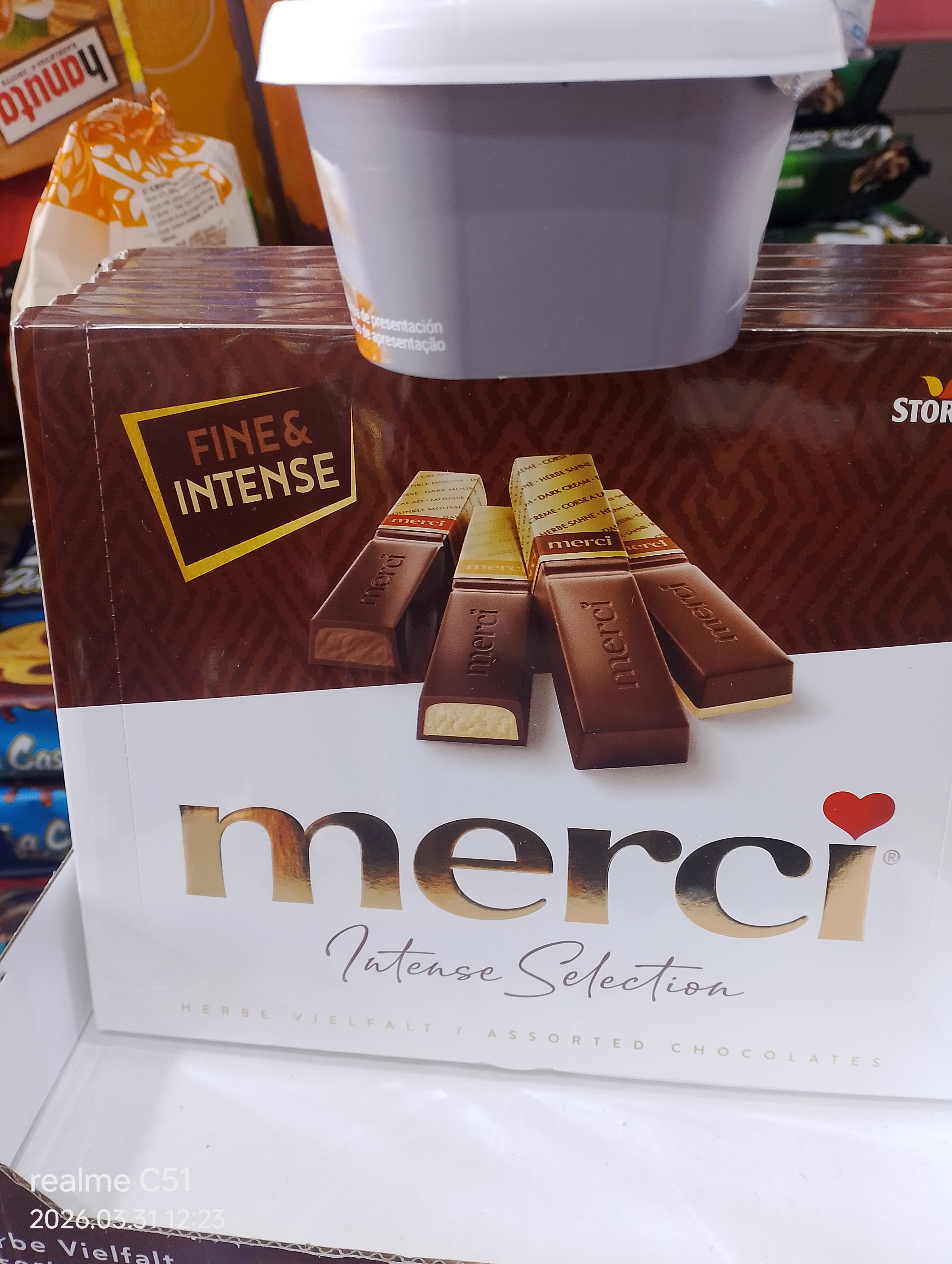 شكلاط merci fine intenso