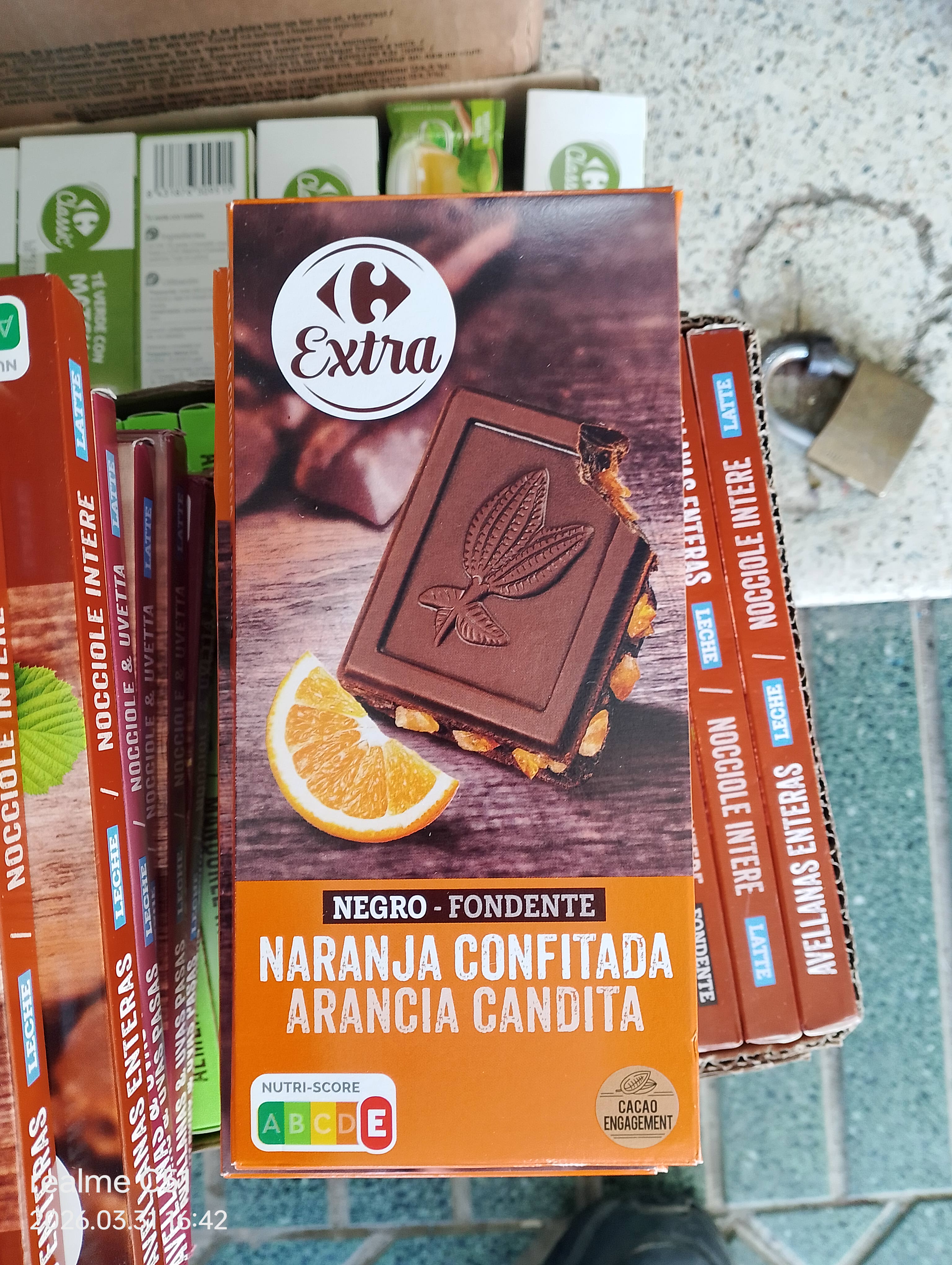 شكلاط برتقال 200غ naranja confitada