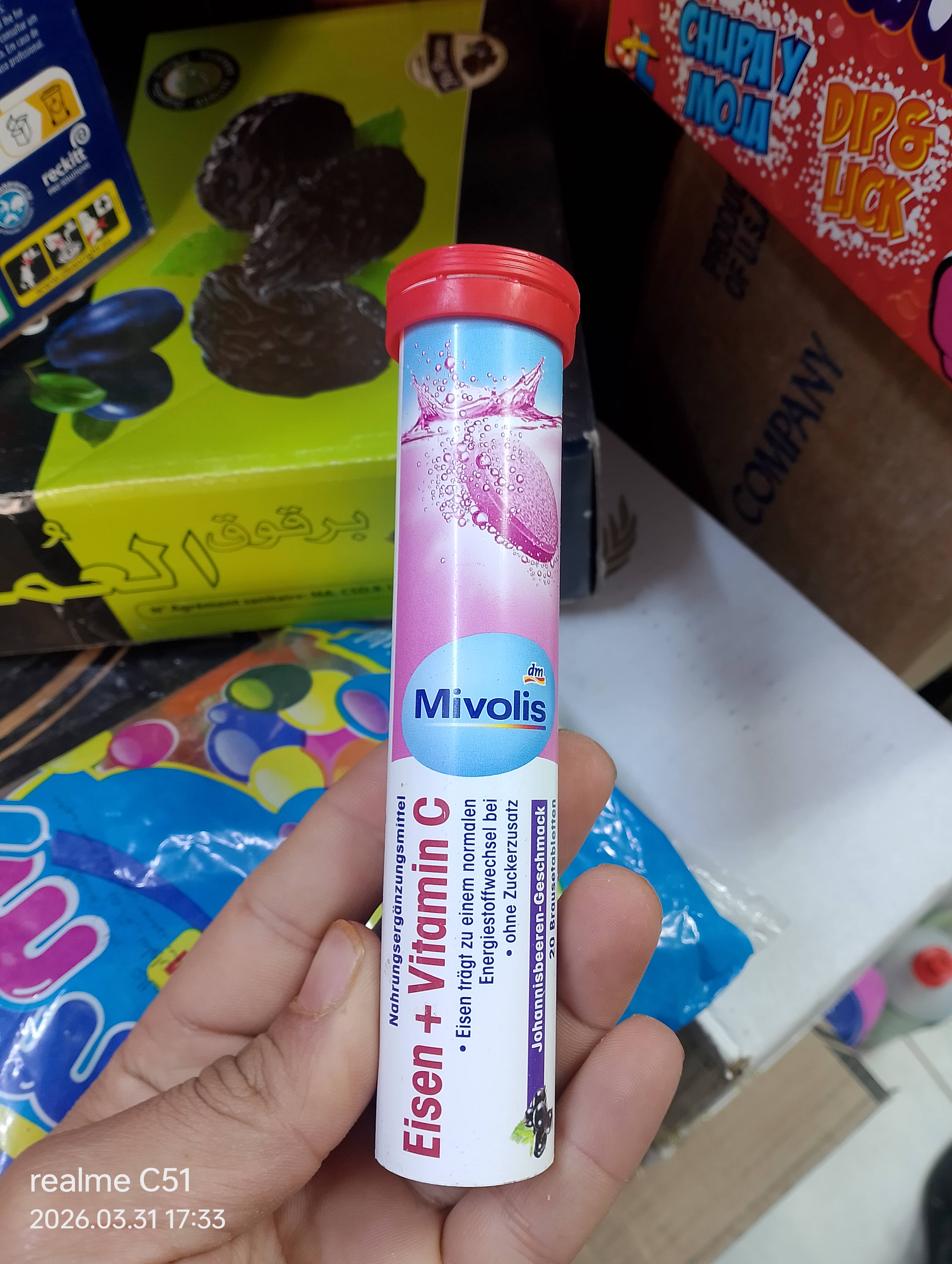 Eisen + vitamine c