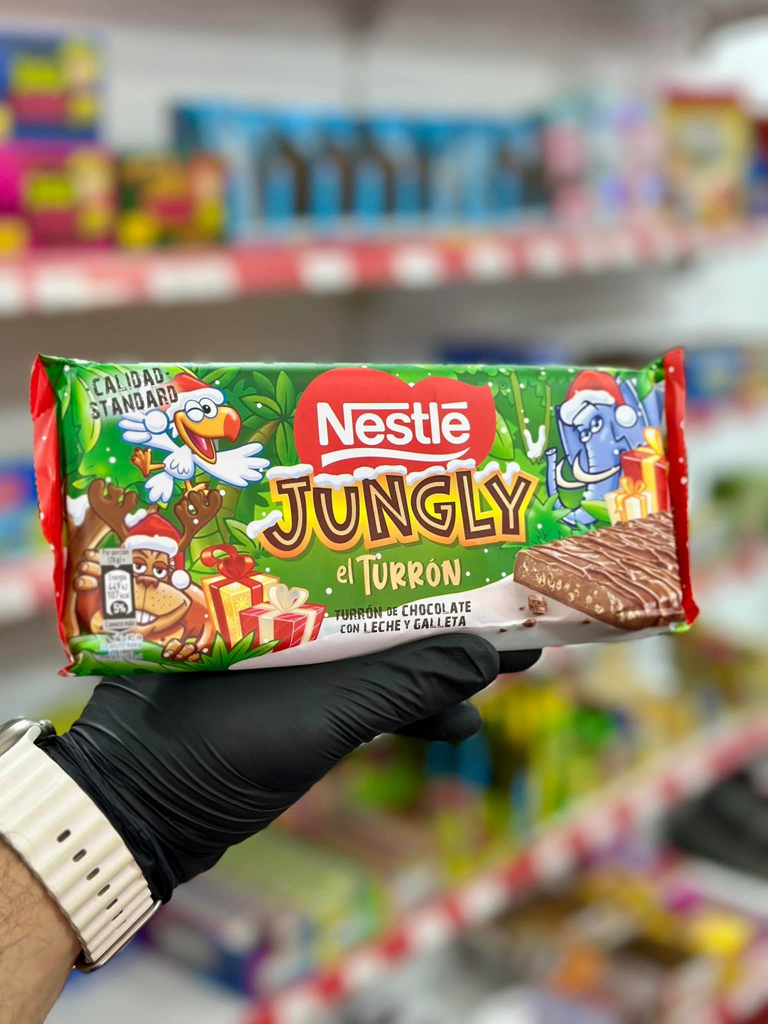 شكلاط طرون jungly خضر