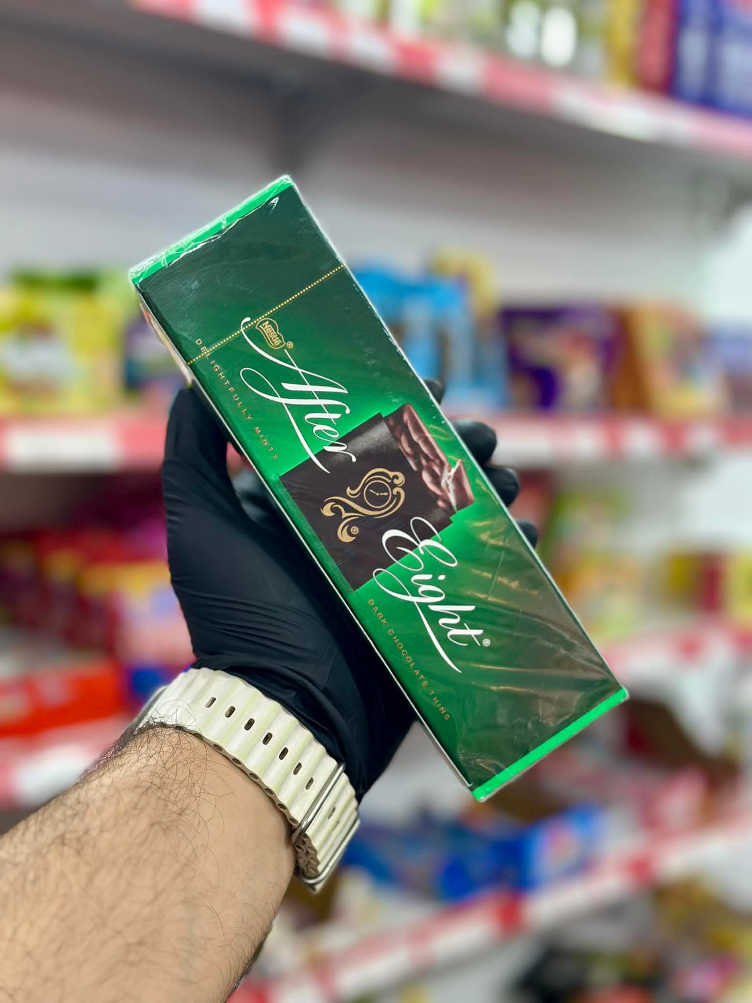 شكلاط خضر after light