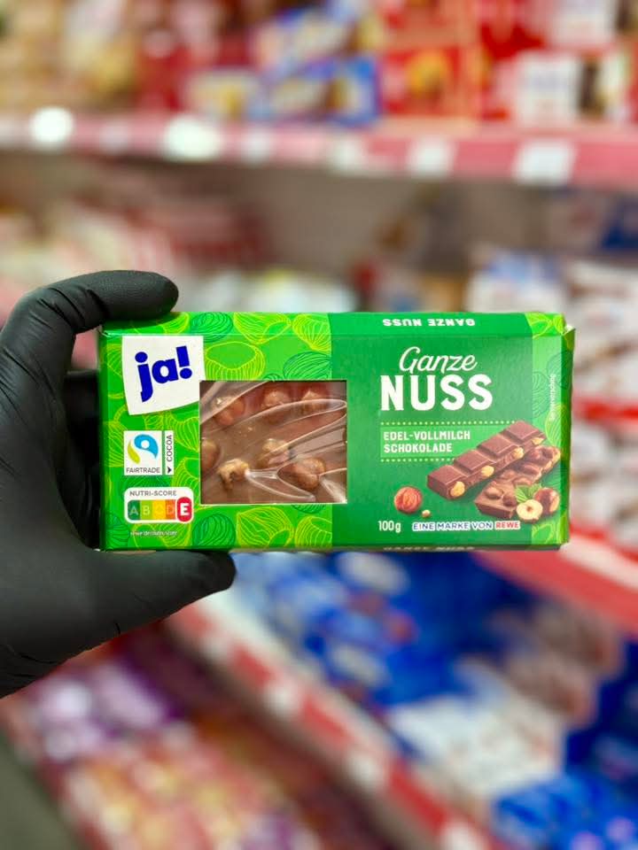 شكلاط ja nuss