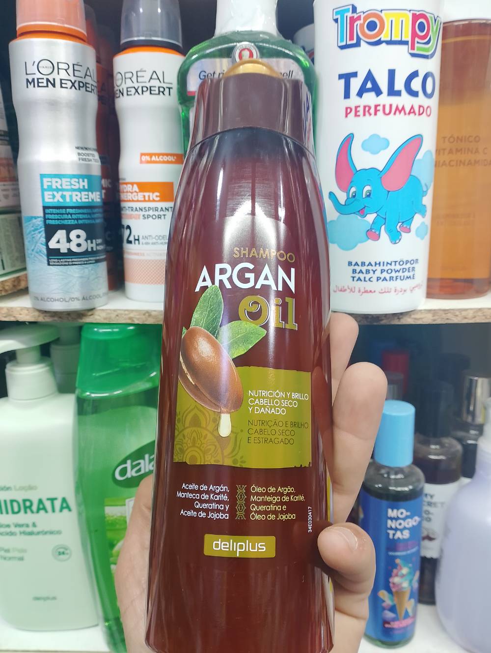 Shampoo argan oil