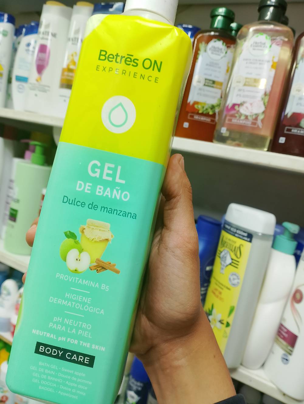 GEL DE BAÑO DULCE DEMANZANA