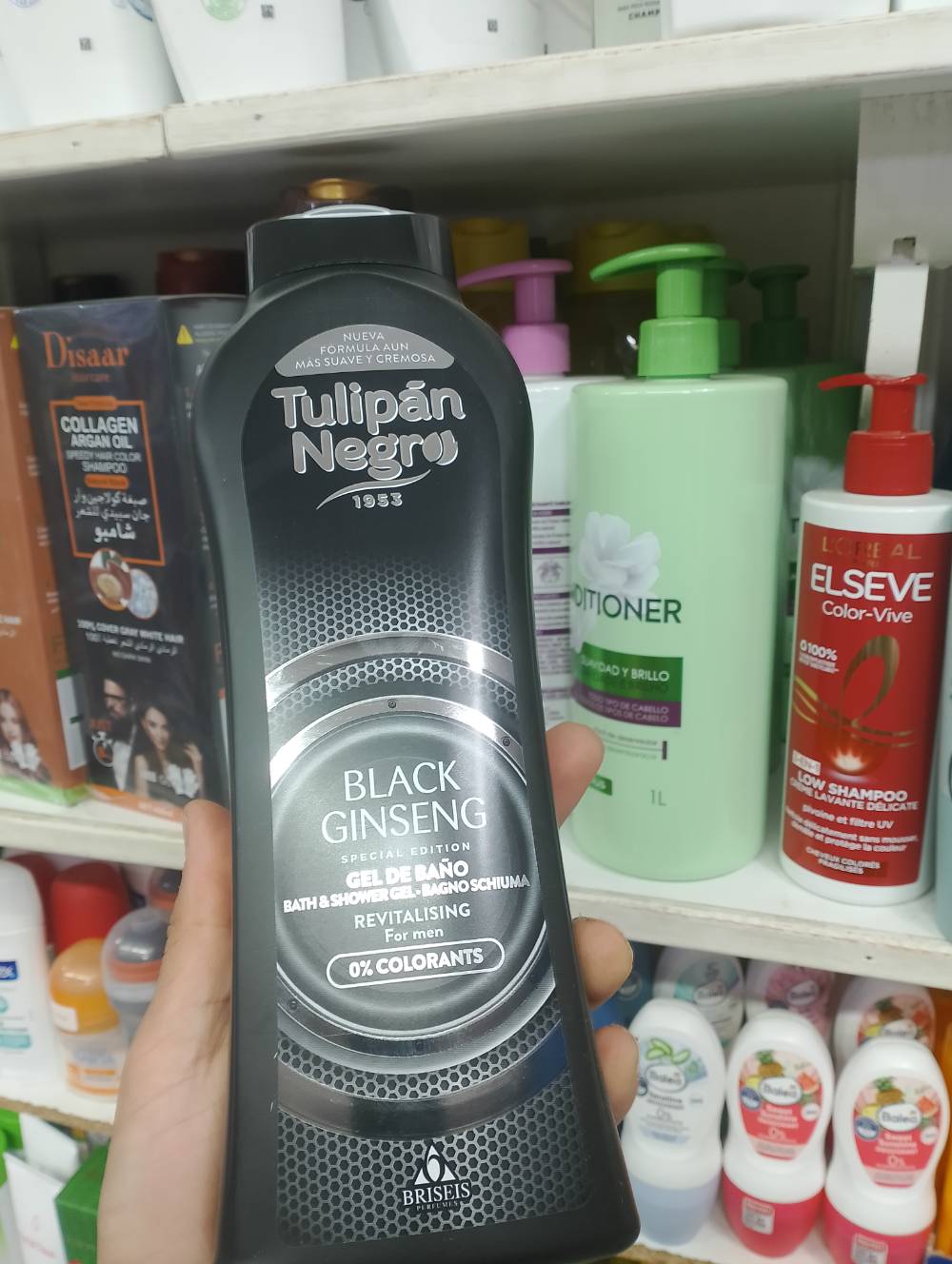 Gel tulipan negro