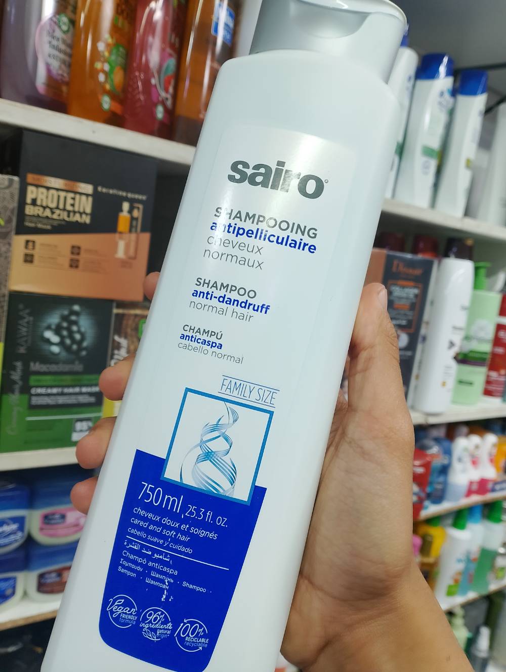 Shampoo sairo antipelliculaire