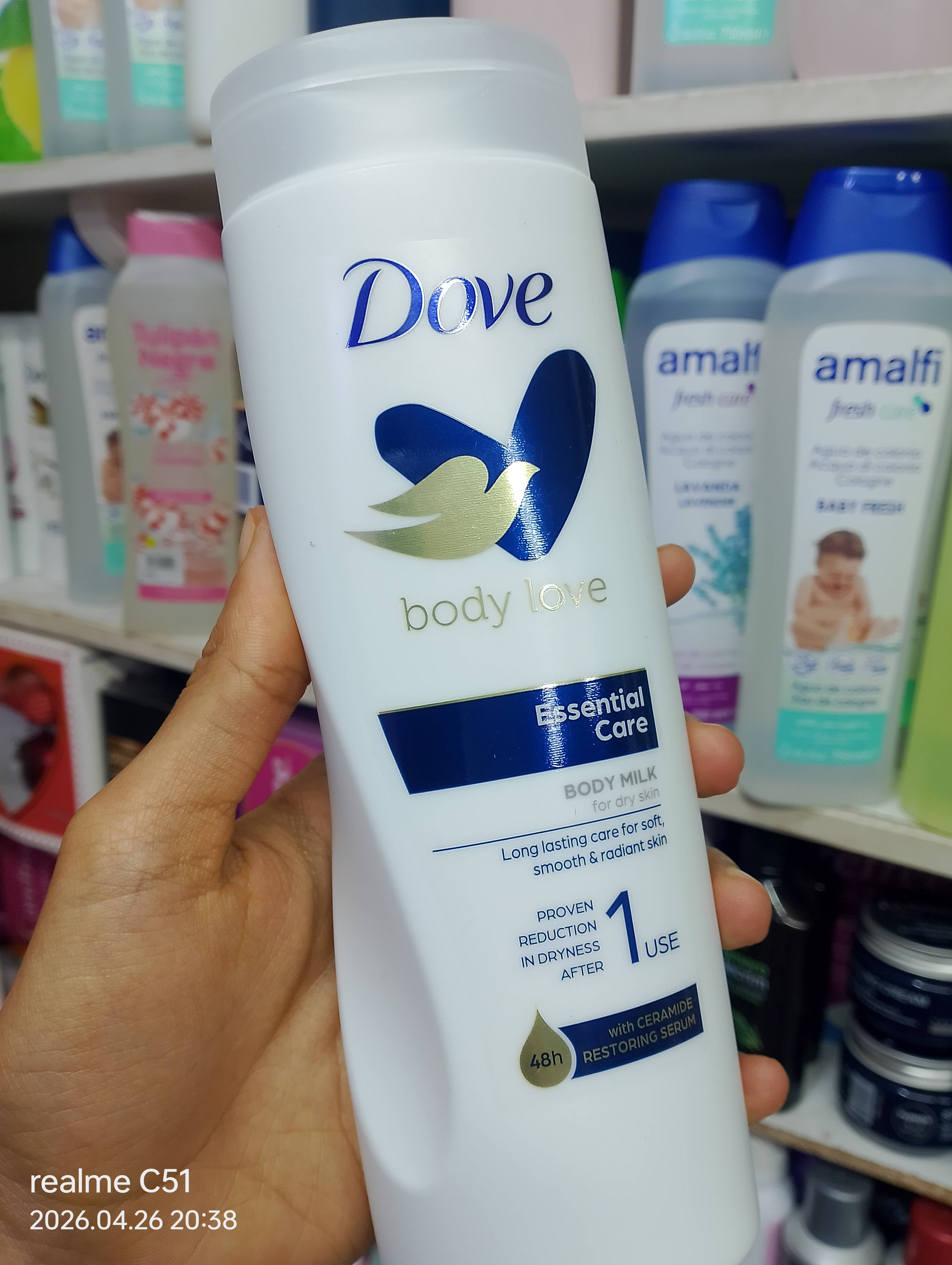 Dove milk essential core