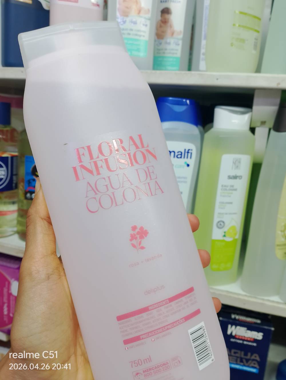 Colonia floral infusion