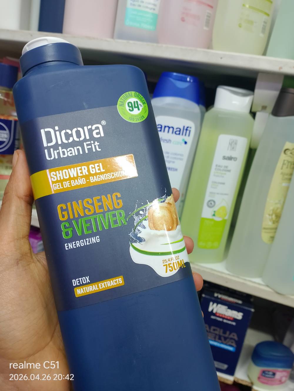 Gel duch dicor ginseng