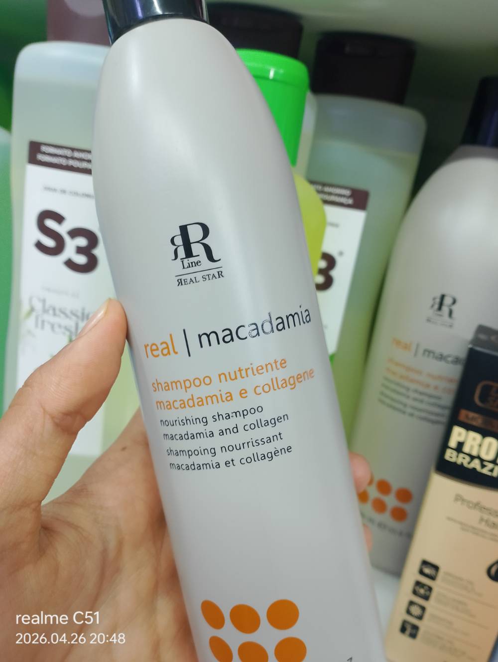 Shampoo real macadamia gronde