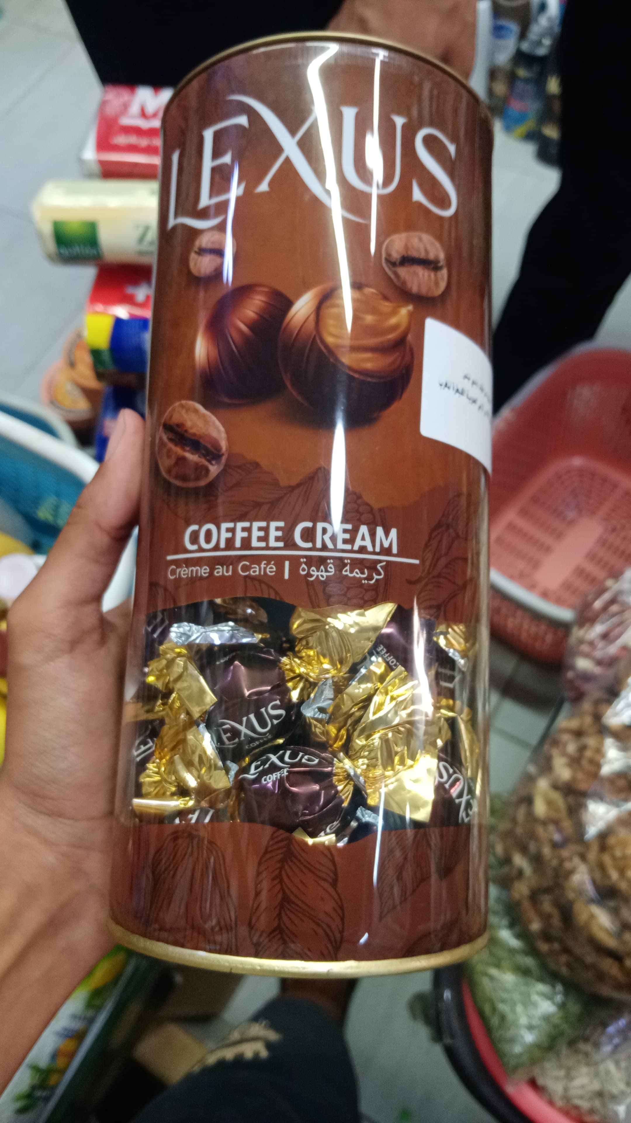 شكلاط luxe قهوة
